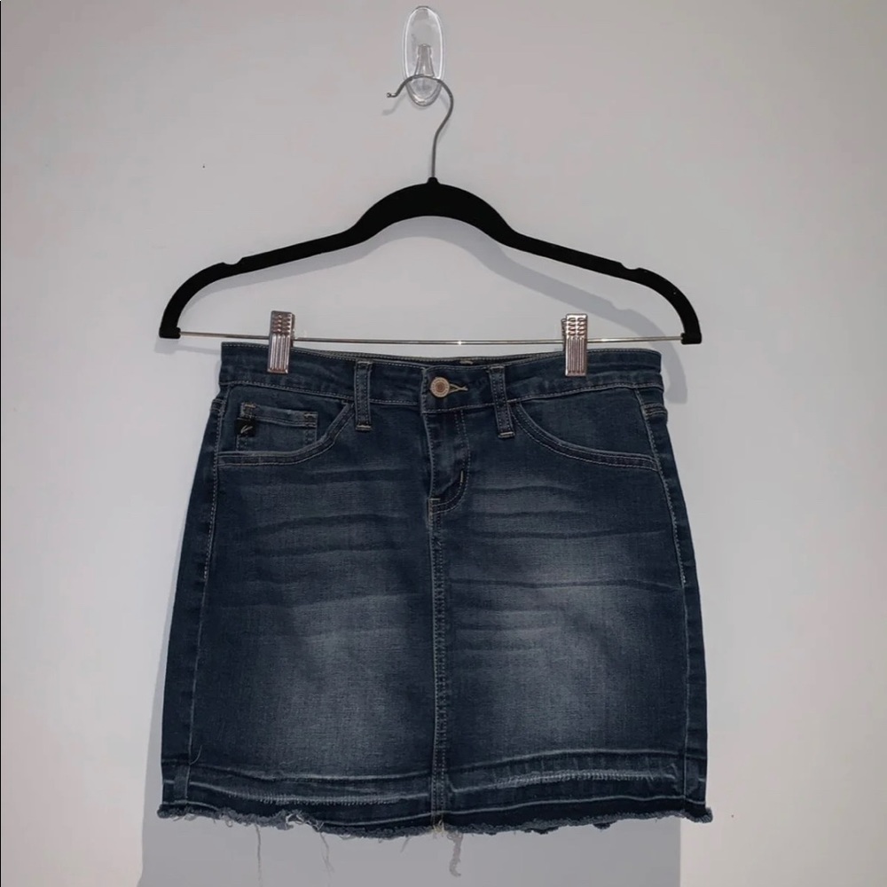 Denim Mini Skirt